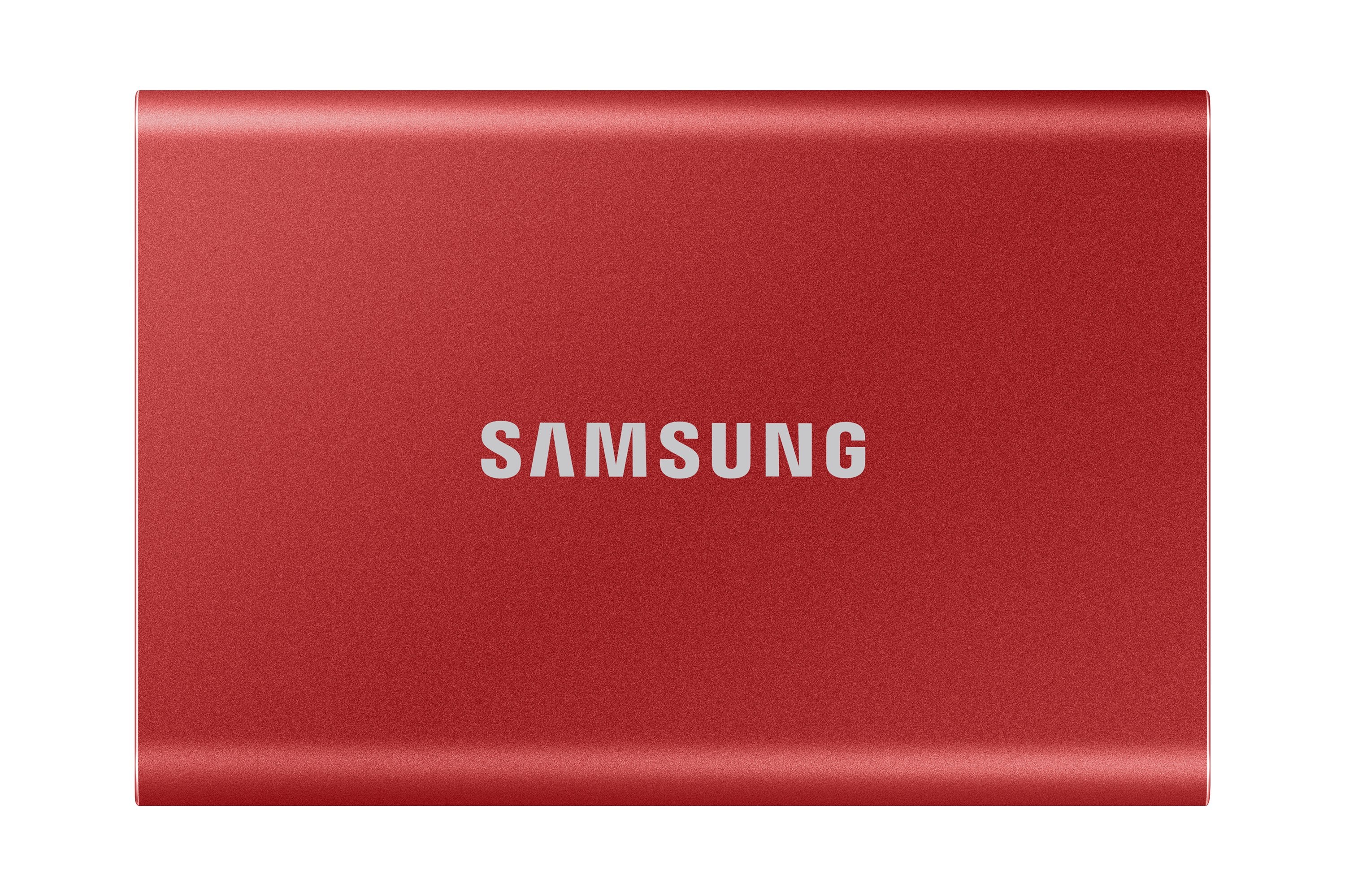EAN 8806090312441 - Samsung Portable SSD T7 2 TB USB Tipo C 3.2 Gen 2 (3.1 Gen 2) Rojo imagen 1