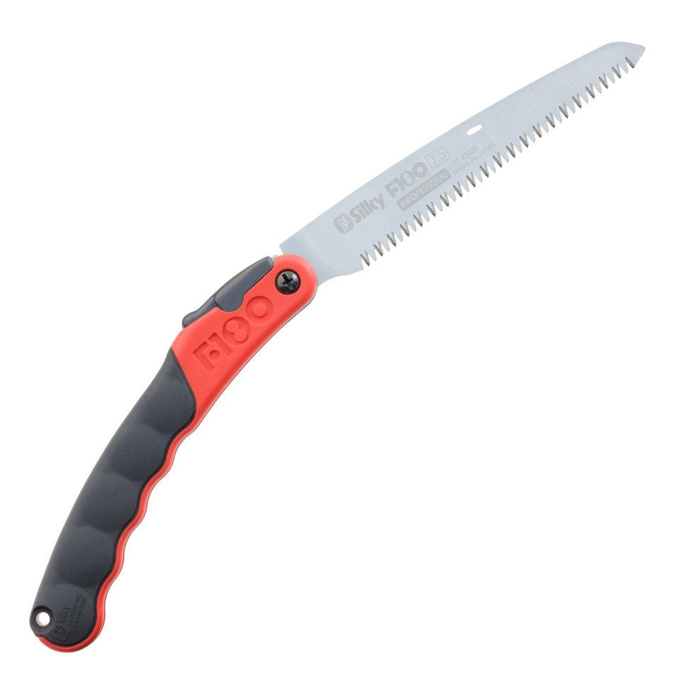 Silky F180 Serrucho Plegable De Corte Por Tracción 18 Cm Negro, Gris, Rojo