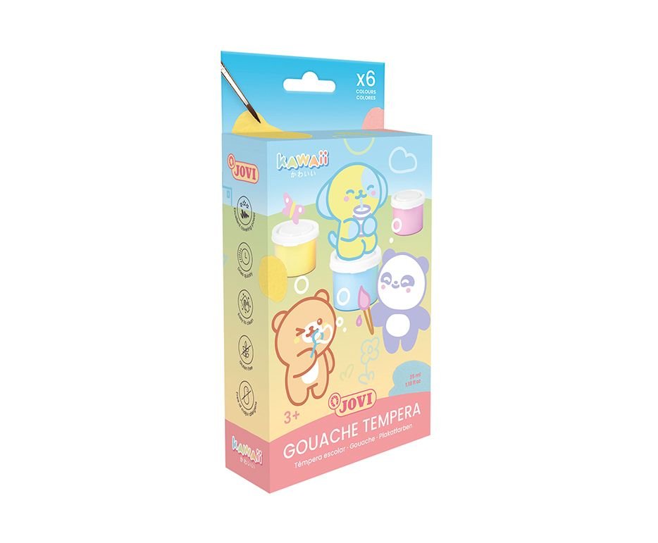 EAN 8412027035606 - Jovi KW507P pintura para manualidades Pintura témpera 3,5 ml 6 pieza(s) imagen 1