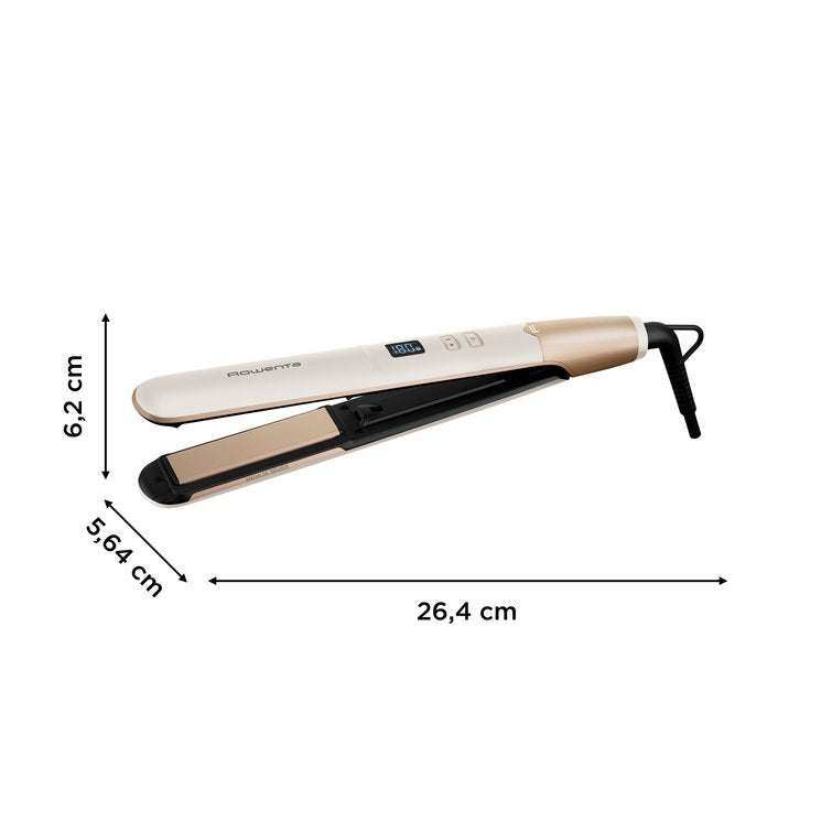 Rowenta Sf4633f0 Express Shine Hair Straightener, Beige