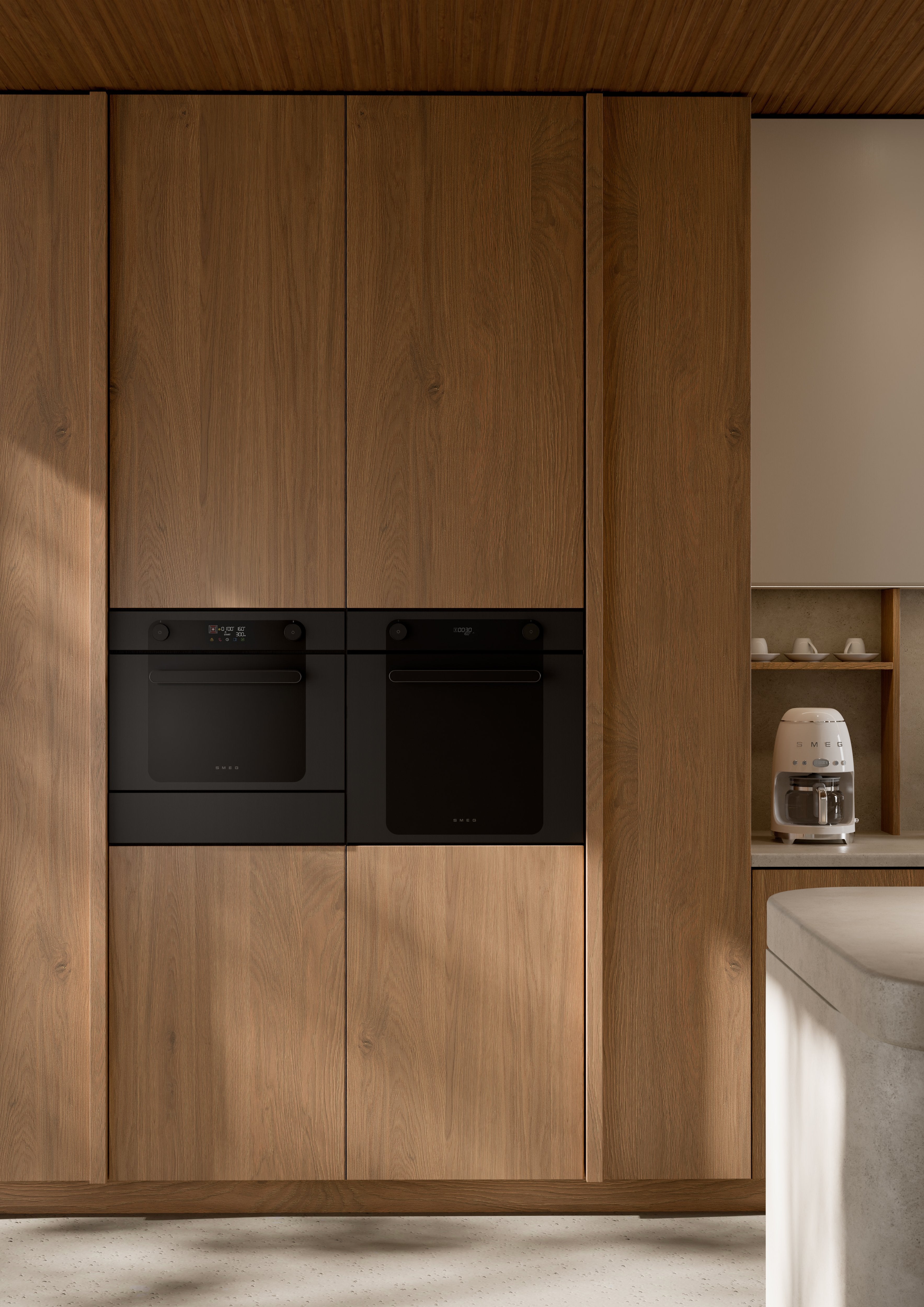 EAN 8017709280550 - Smeg DCF02WHEU cafetera eléctrica Totalmente automática Cafetera de filtro 1,4 L imagen 18
