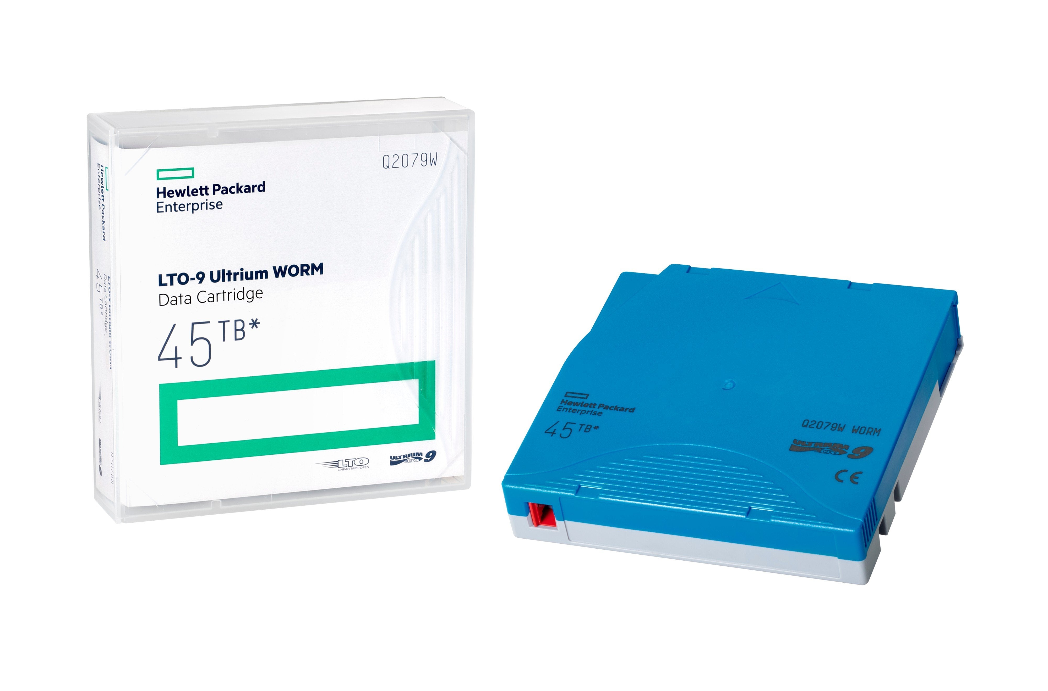 Hpe Lto-9 Ultrium 18tb 45tb Worm No Label