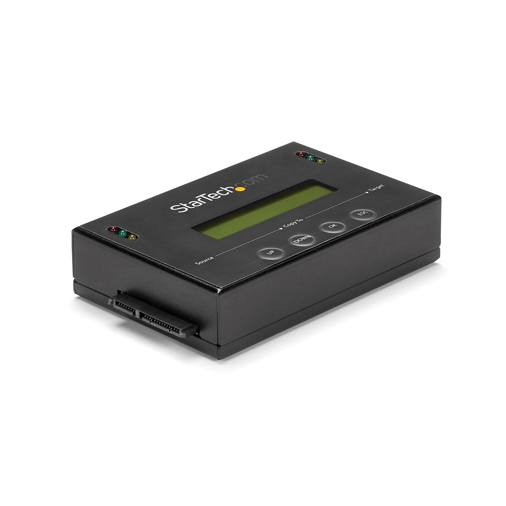 Startech.Com Clonador Y Borrador Autónomo 1:1 Para Discos Duros Ssds Sata - Con Pantalla Lcd - Taa - Independiente Del Sistema Operativo
