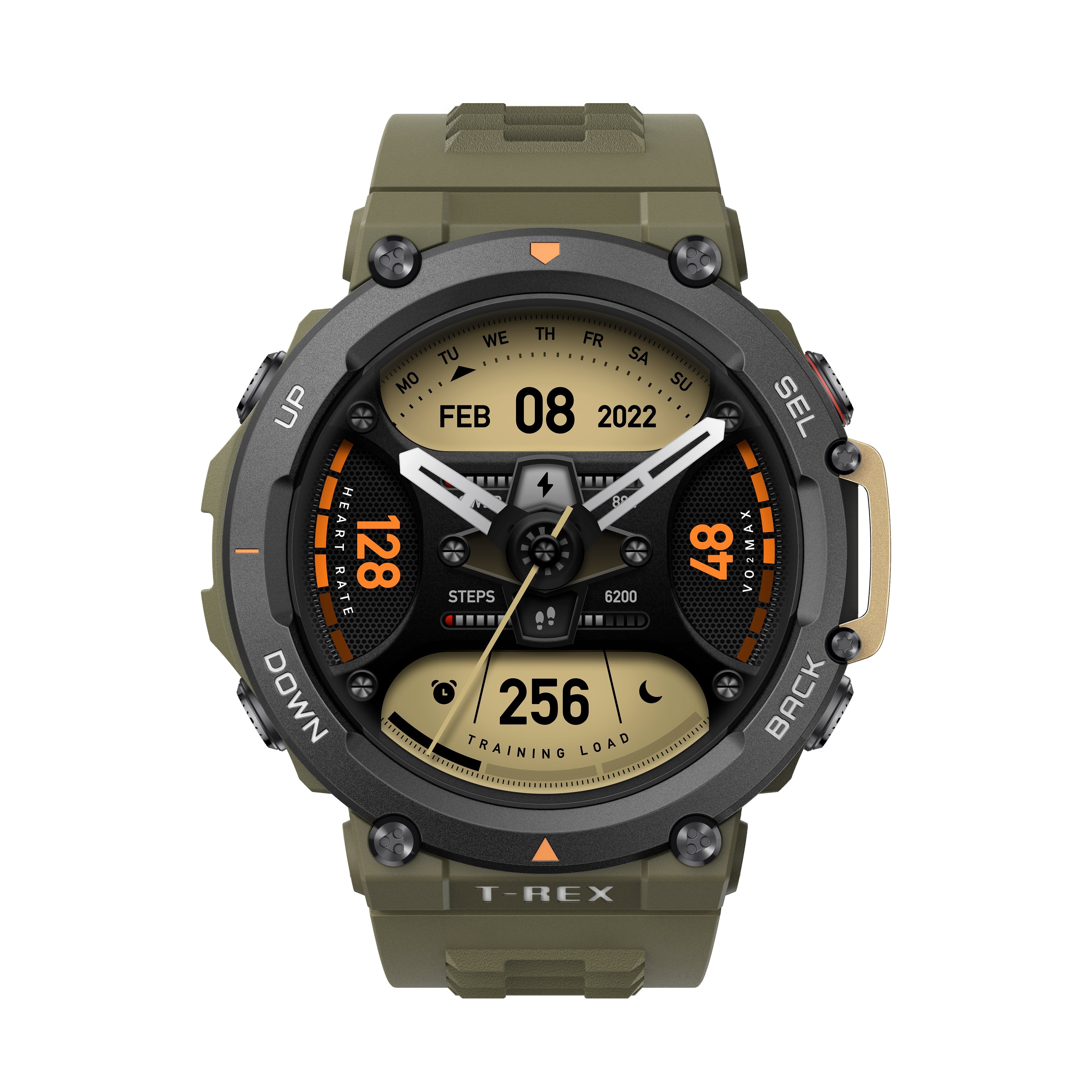 EAN 6972596105039 - Amazfit T-Rex 2 3,53 cm (1.39") AMOLED 47 mm Digital 454 x 454 Pixeles Pantalla táctil Negro, Verde GPS ( imagen 1