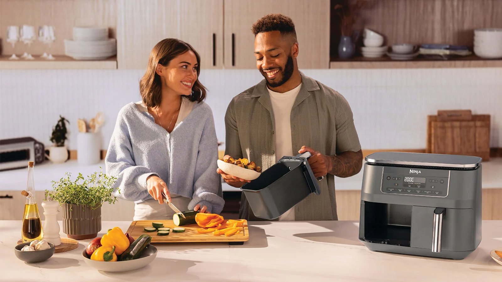 Ninja Dz300eu Dual Zone Heissluftfritteuse