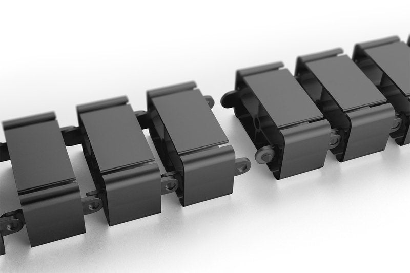 EAN 4016032463313 - ASSMANN Electronic DA-90505 canaleta para cable Bandeja portacables curva Negro imagen 10