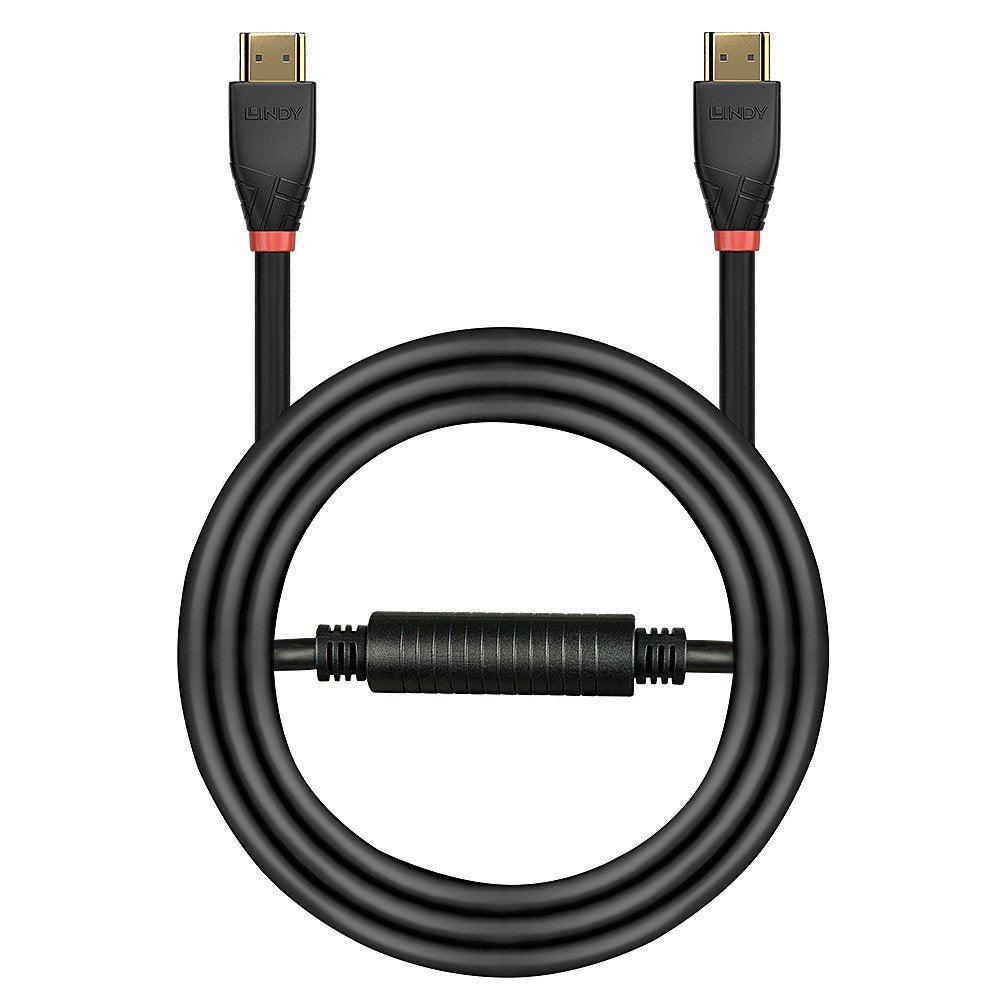 Lindy Active Hdmi 2.0 18g Cable. M/M. Black. 25m