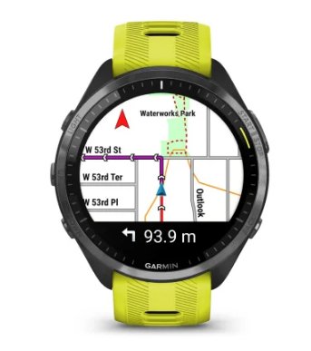 EAN 753759313883 - Garmin Forerunner 965 3,56 cm (1.4") AMOLED 47 mm Digital 454 x 454 Pixeles Pantalla táctil Amarillo Wifi imagen 4