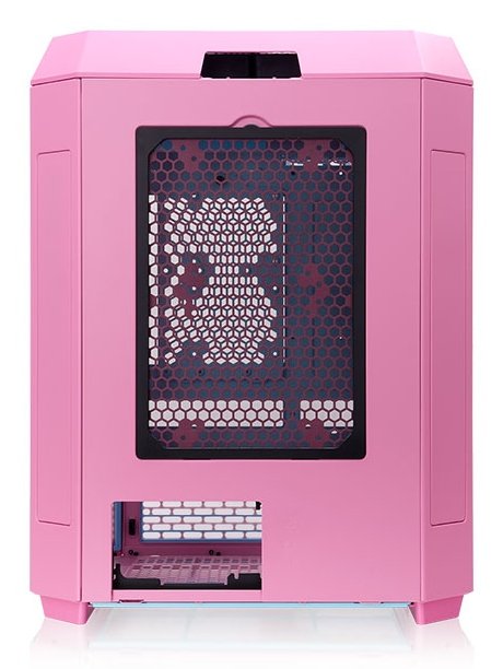 Cajas Pc Thermaltake Ca-1z1-00mawn-00, Rosa Neón