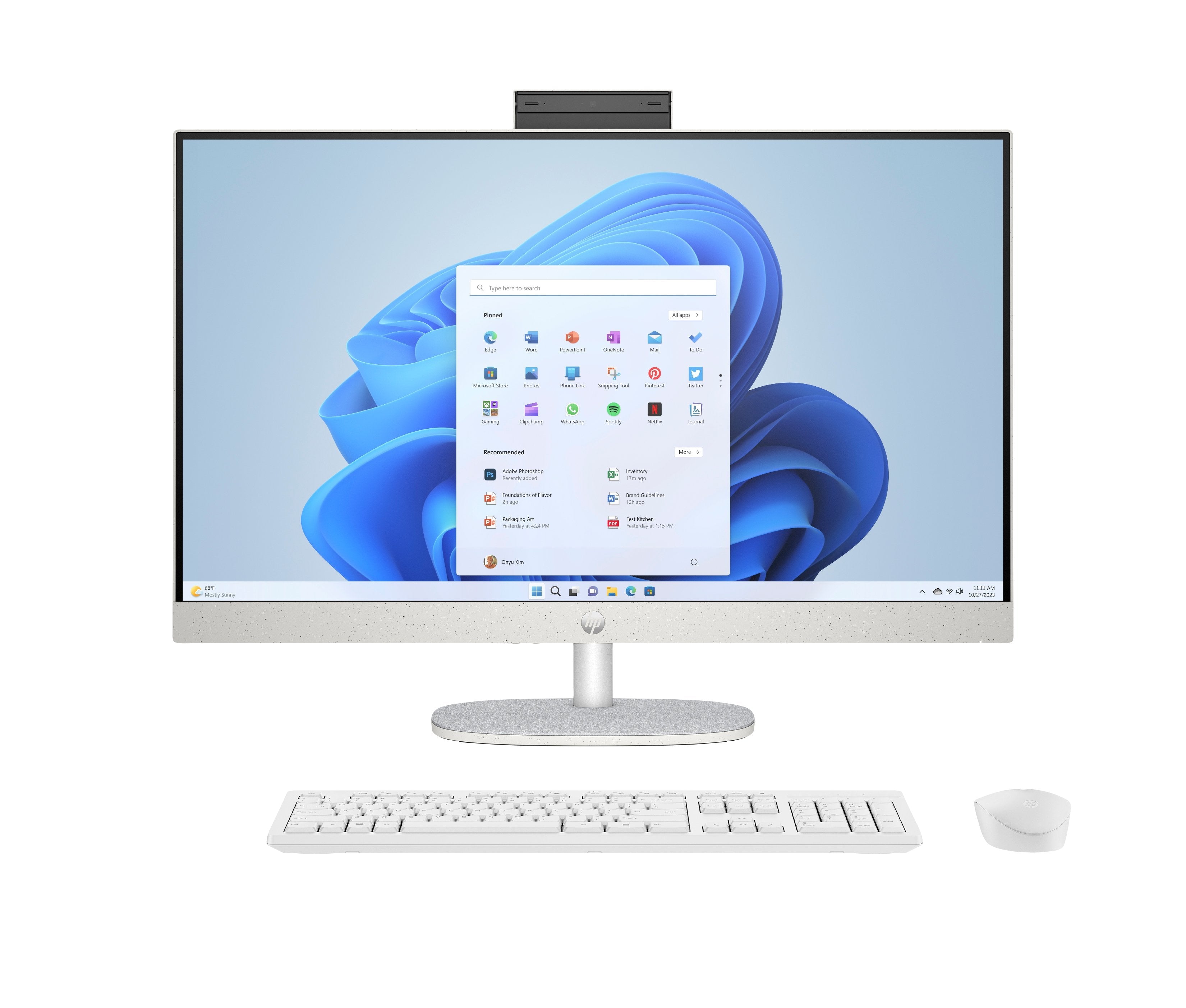 Pc Aio Hp Omnistudio 27-Cr0130ns I5-1335u 8gb 512gb 27" Fdos