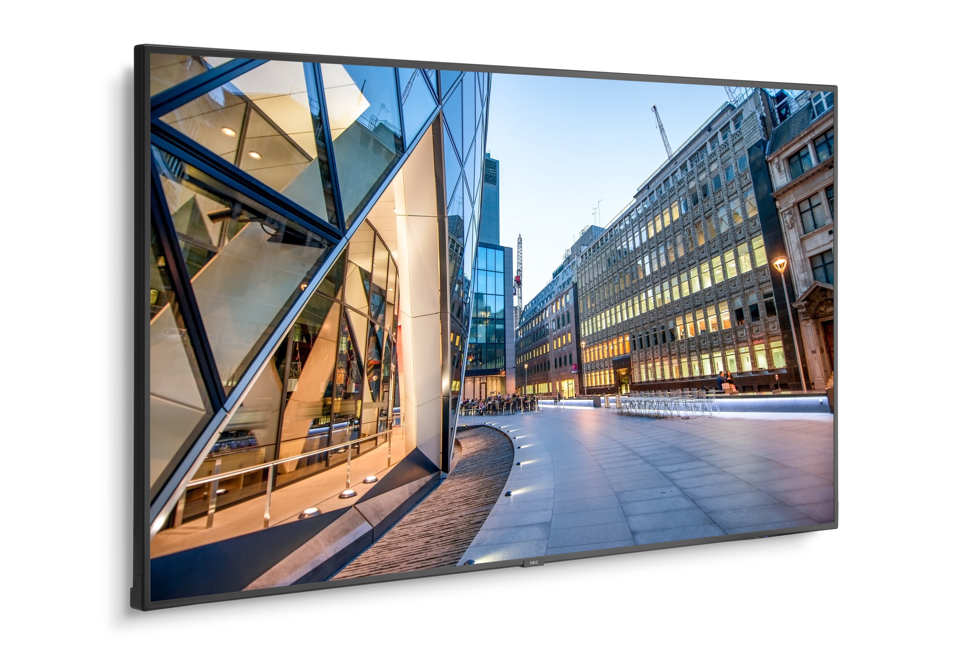 Monitor Nec Multisync C981q 2,49 M (98") Led 4k Ultra Hd Pantalla Plana Para Señalización Digital Negro