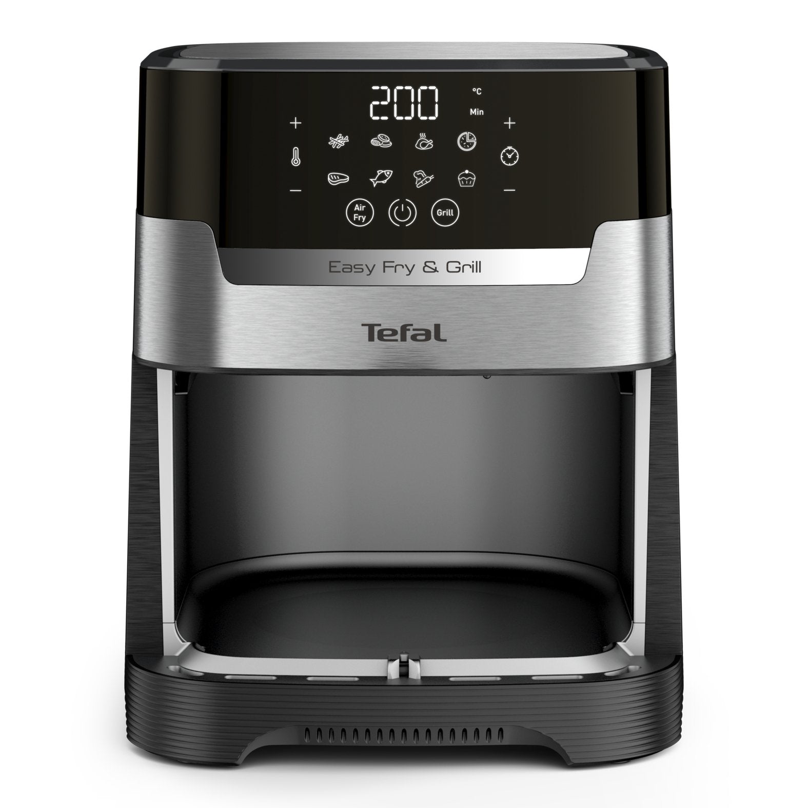 EAN 3045380020696 - Tefal Easy Fry & Grill EY505D Sencillo 4,2 L Independiente 1550 W Freidora de aire caliente Acero inoxida imagen 4
