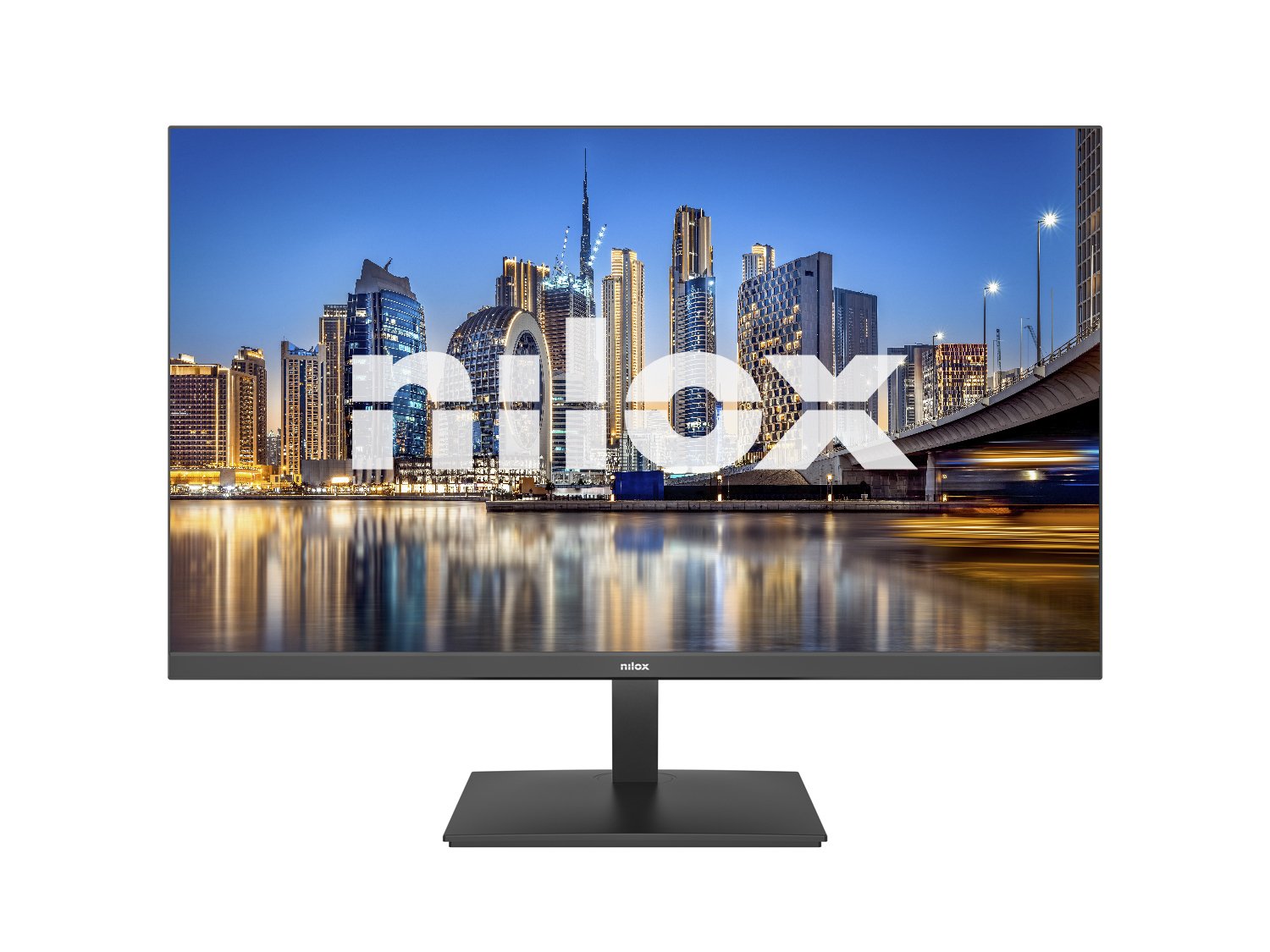 Monitor 24" Hdmi Vga Nilox Nxm24fhd1202 Ips Fhd 100hz 4ms 250cd/Mâ² Vesa 75x75
