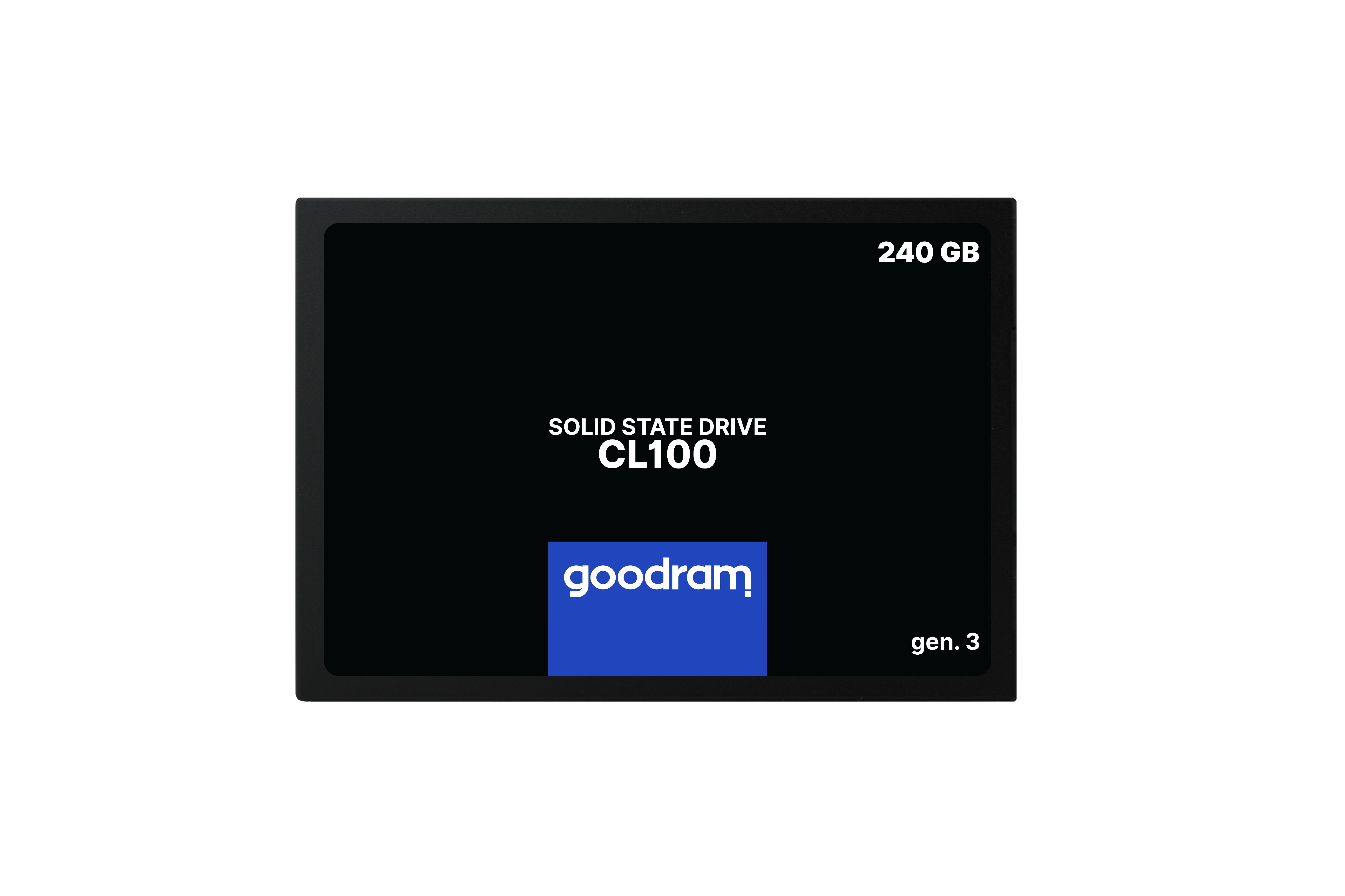 EAN 5908267923405 - Goodram CL100 gen.3 240 GB 2.5" Serial ATA III 3D NAND imagen 2