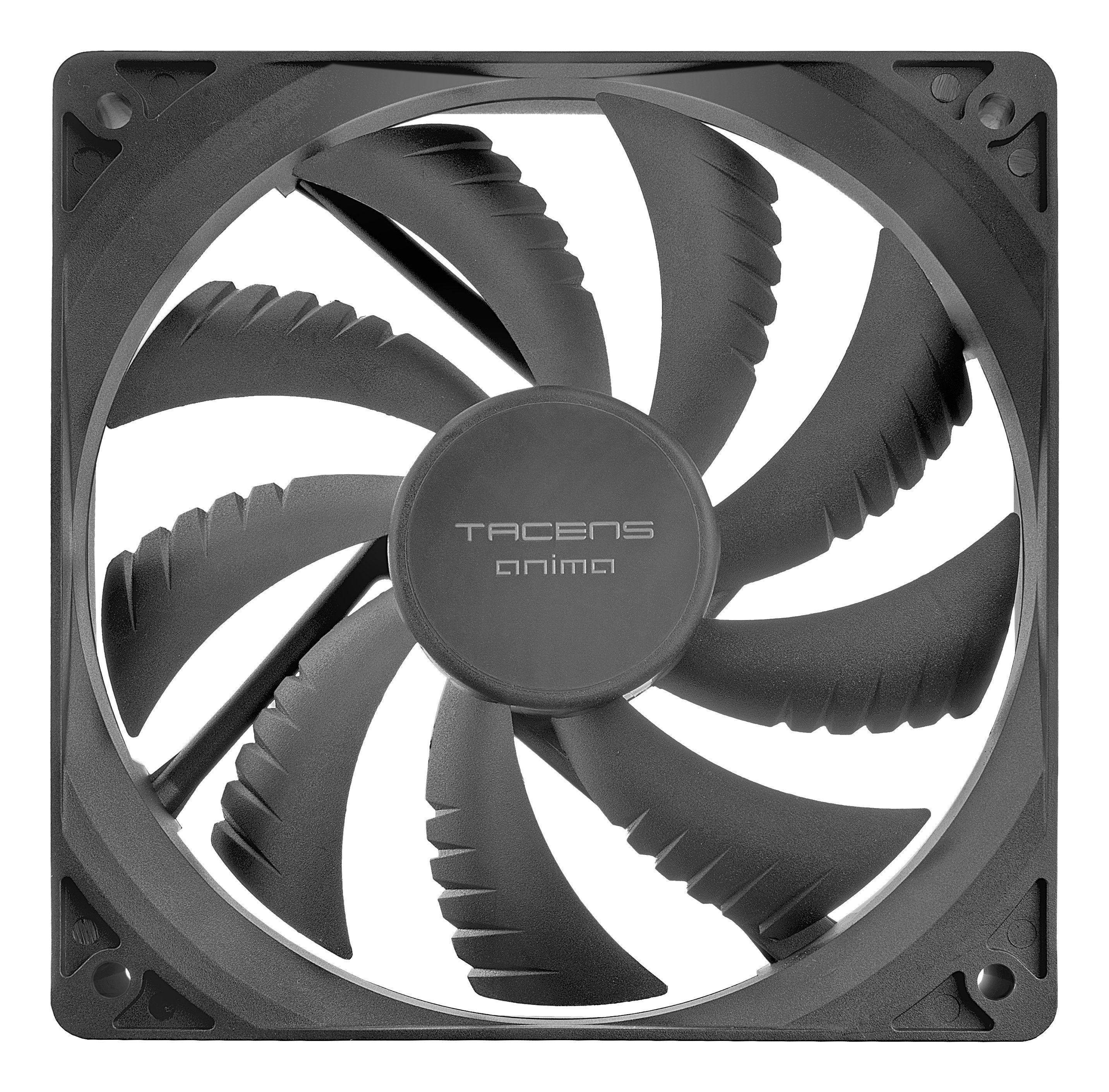 Ventilador Pc Interno Tacens Anima Af12x2 12x12 14db Fluxus Bearing Air-Guide Bajo Ruido Pack 2