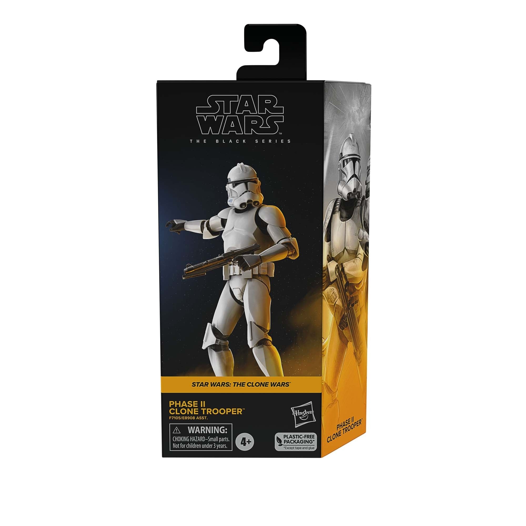 Figura Phase Ii Clone Trooper The Clone Wars Star Wars 15cm