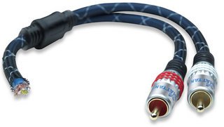 Cable 4,80m 2xrca M 2xrca M Doble Blindaje Nylon Azul