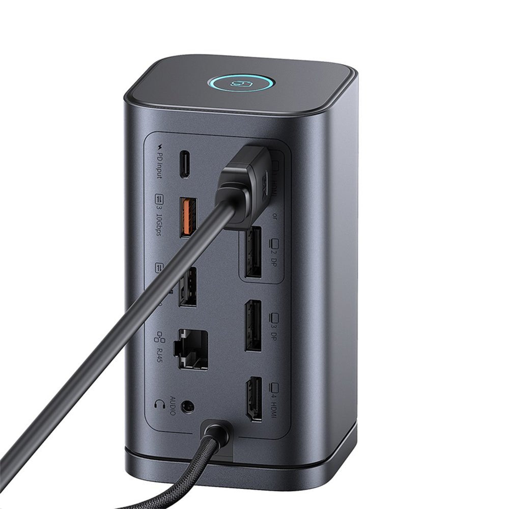 Baseus Spacemate Series 11-In-1 (Win) Docking Station, Grau