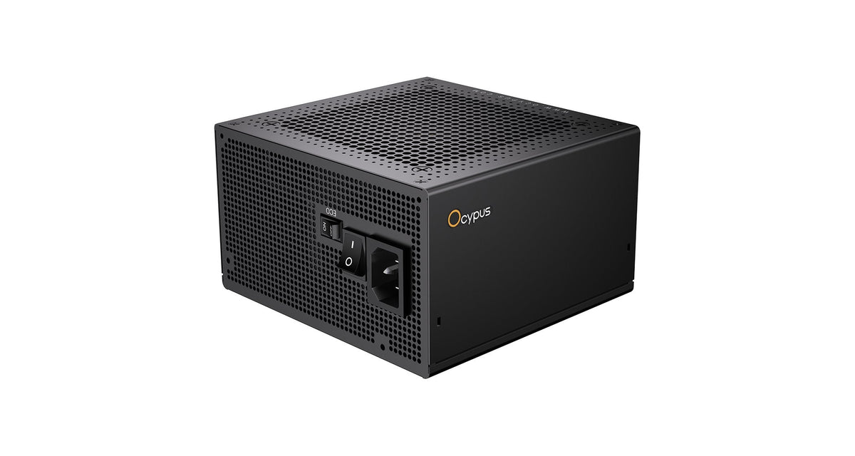 Fuente De Alimentación Para Pc Ocypus Iota P1200 Negra (Negro, 1x Gpu De Alta Potencia De 12 Pines, 3x Pcie, Gestión De Cables, 1200 Vatios) Iota-P1200-G1ffb