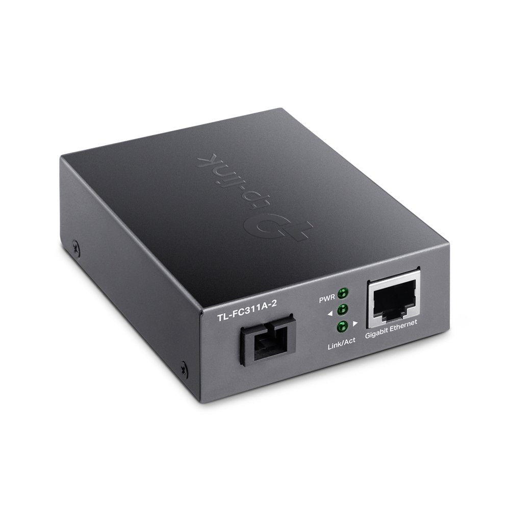 Conversor De Medios Gigabit Wdm Tp-Link Tl-Fc311a-2 1 Puerto Rj-45 10 100 1000