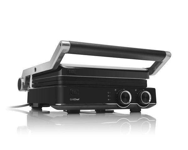 Eta Eta515690000 Gril Chef Electric Contact Grill, 2000 W, Removable Drip Tray With A Volume Of 0.25 L, 2 Separate Thermostats - Temperature