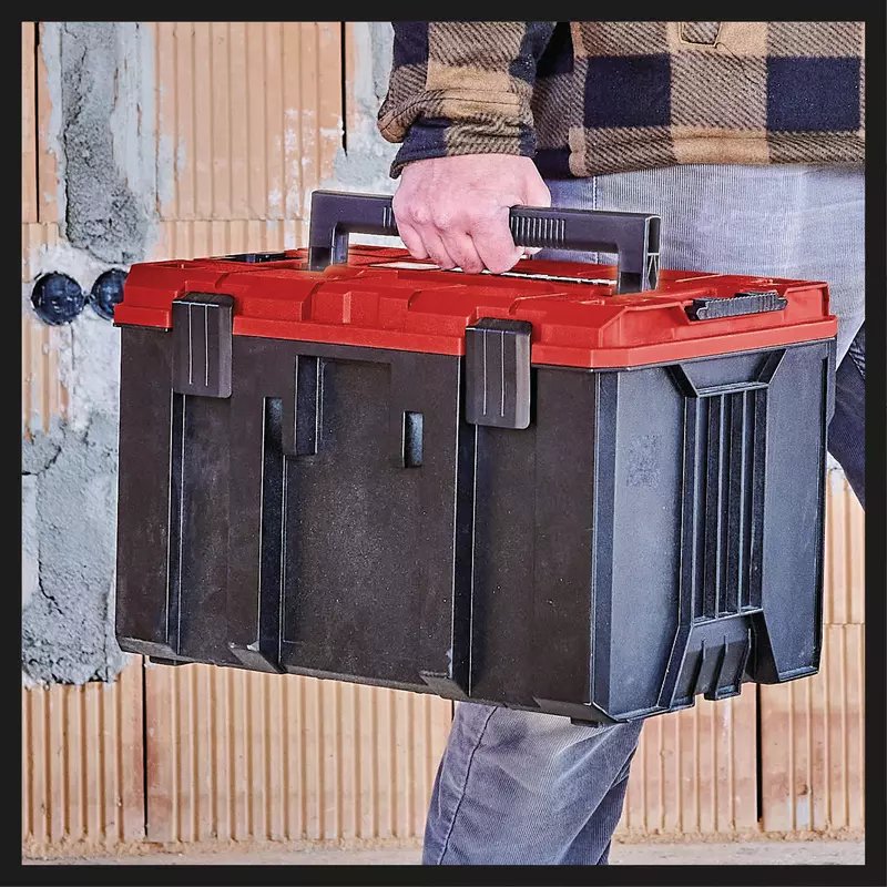 EAN 4006825667721 - Einhell E-Case M caja para equipo Portaaccesorios de viaje rígido Negro, Rojo imagen 5