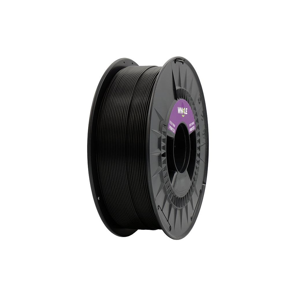 Filamento Winkle Pet-G 1.75mm Negro Azabache 1kg