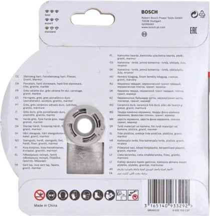 Bosch Disco De Corte De Diamante X-Lock Ideal Para Ceramic Extra Clean Turbo 125 Mm 2608615132