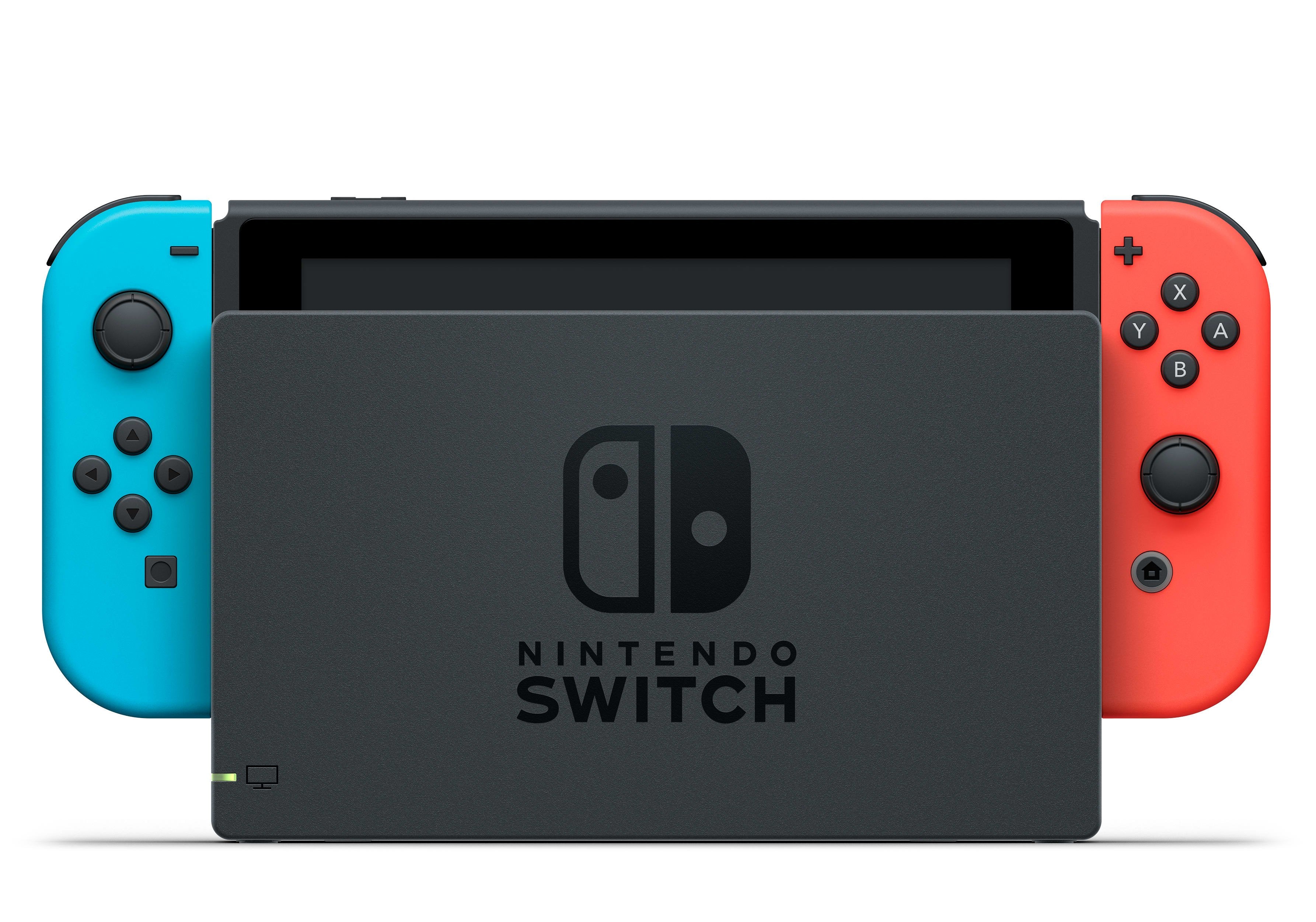 Nintendo Switch Azul Neón Rojo Neón 2022 2 Mandos Joy-Con