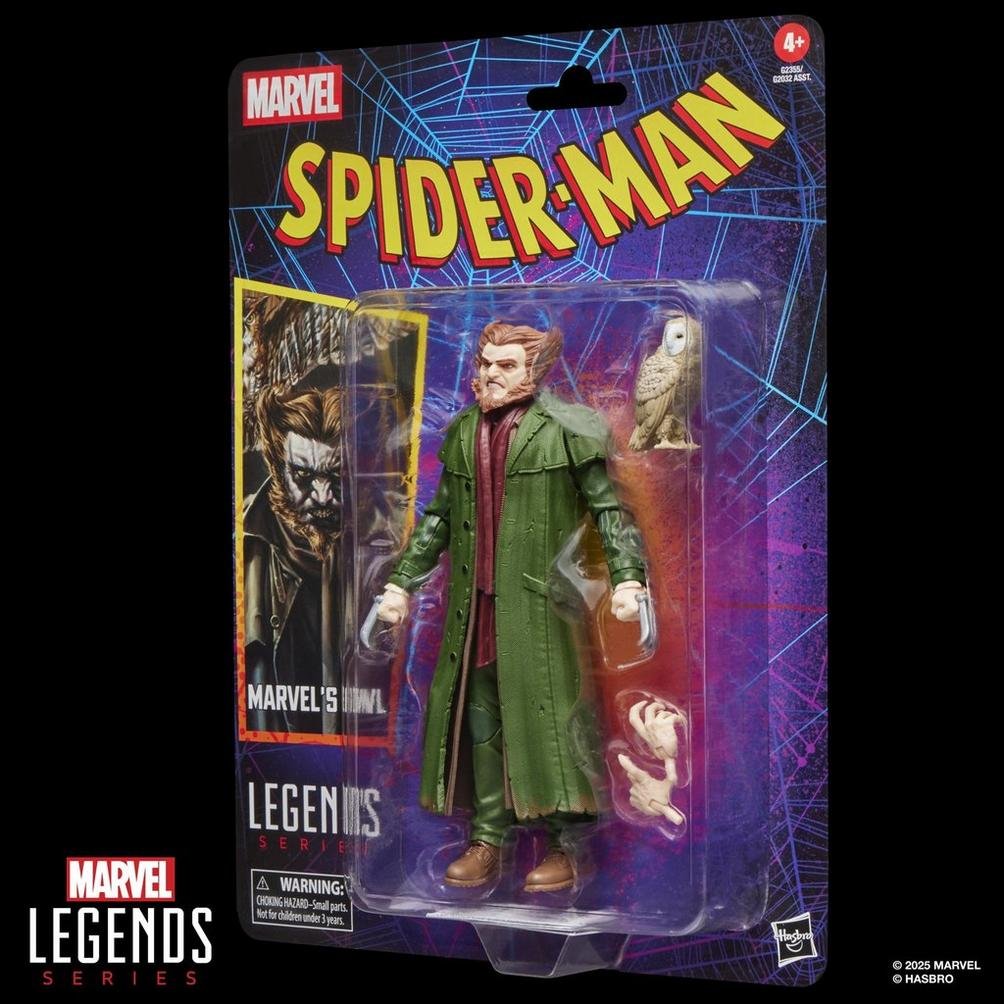 Figura Owl Spider-Man Marvel Legends Series 15cm