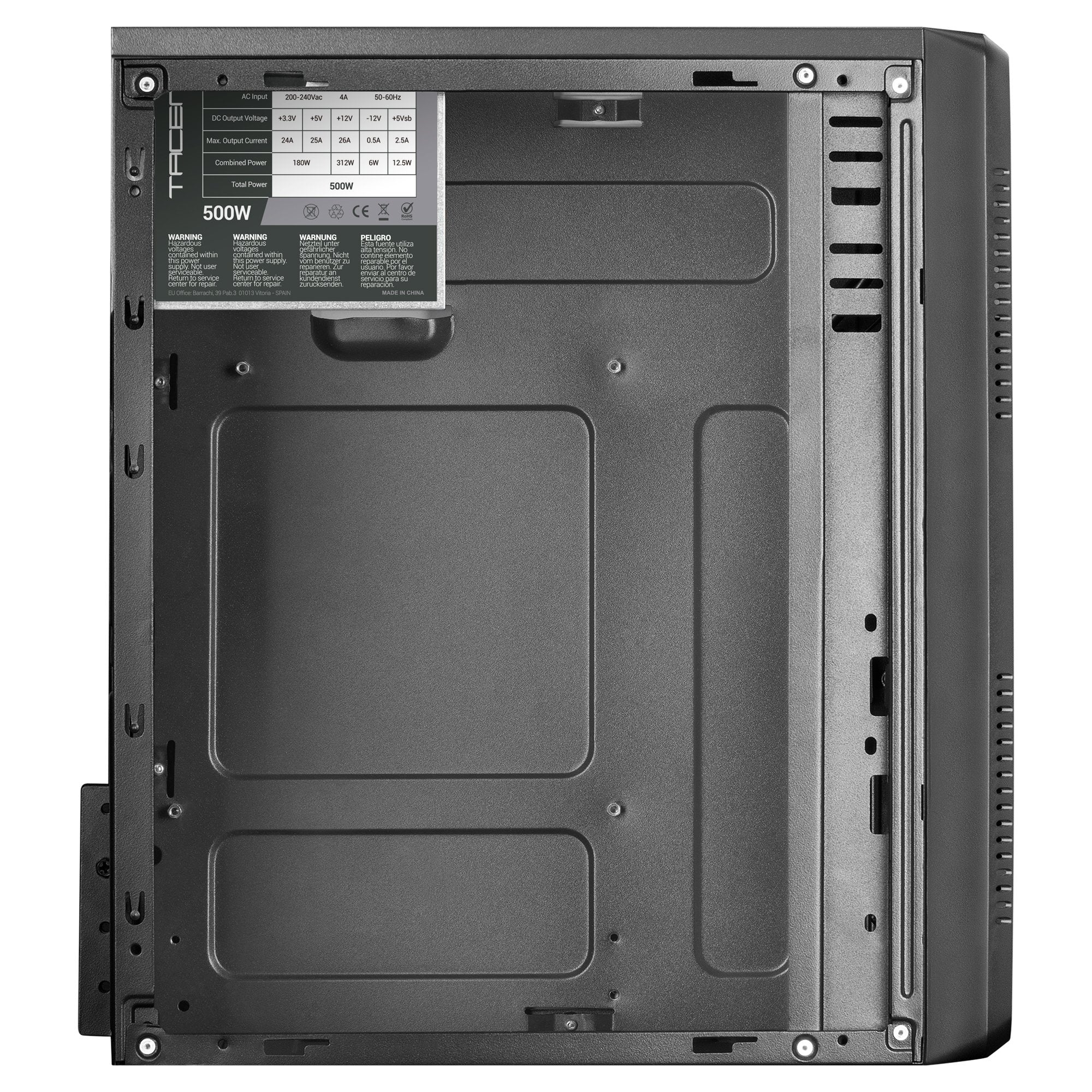 EAN 4710562755015 - Tacens Anima ACM500 carcasa de ordenador Mini Tower Negro imagen 5