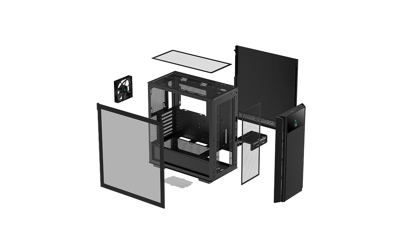 EAN 6933412775072 - DeepCool CH510 MESH DIGITAL Midi Tower Negro imagen 11