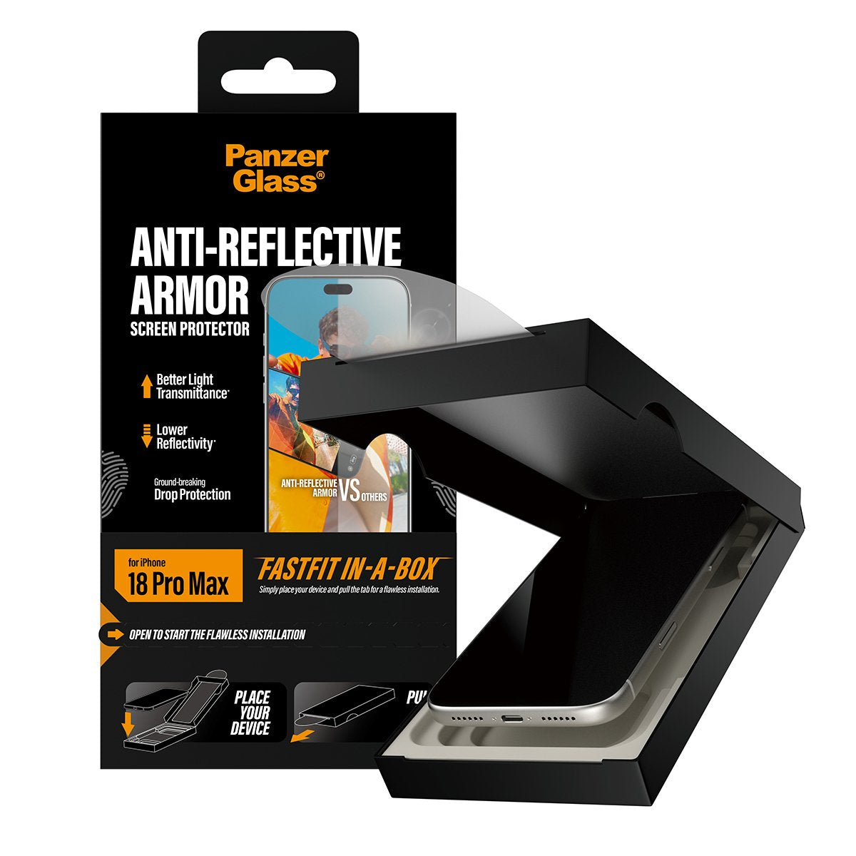 Panzerglass Anti-Reflective Armor Screen Protector Iphone 18 Pro Max