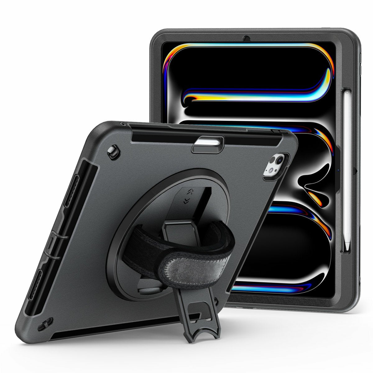 4smarts Rugged Funda Grip Para Apple Ipad Pro 13" (M4, 2024)