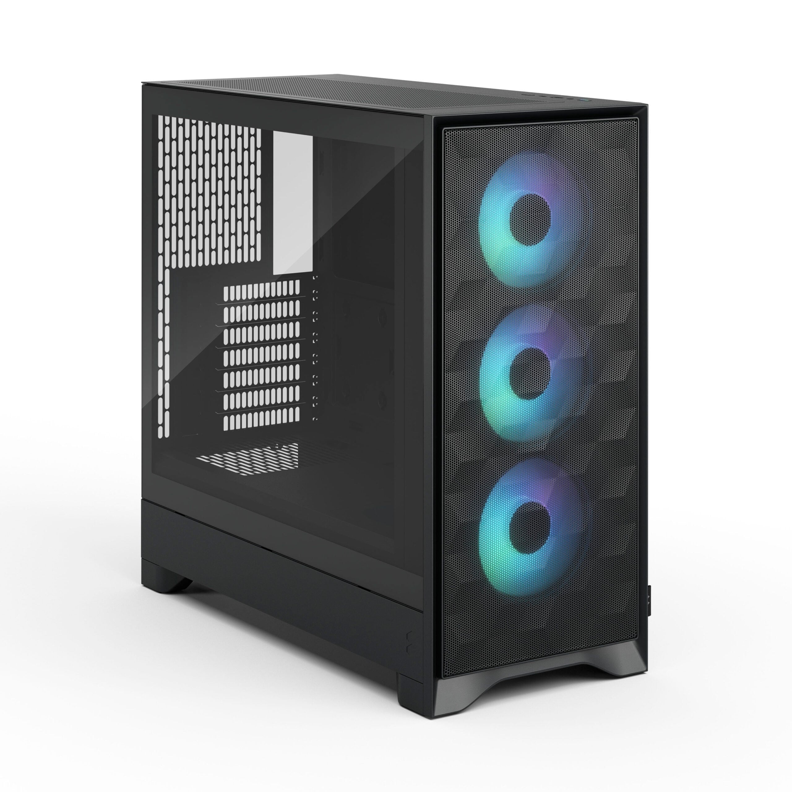 Caja Pc Fractal Pop 2 Air Black Tg Rgb Fd-C-Poa2a-03