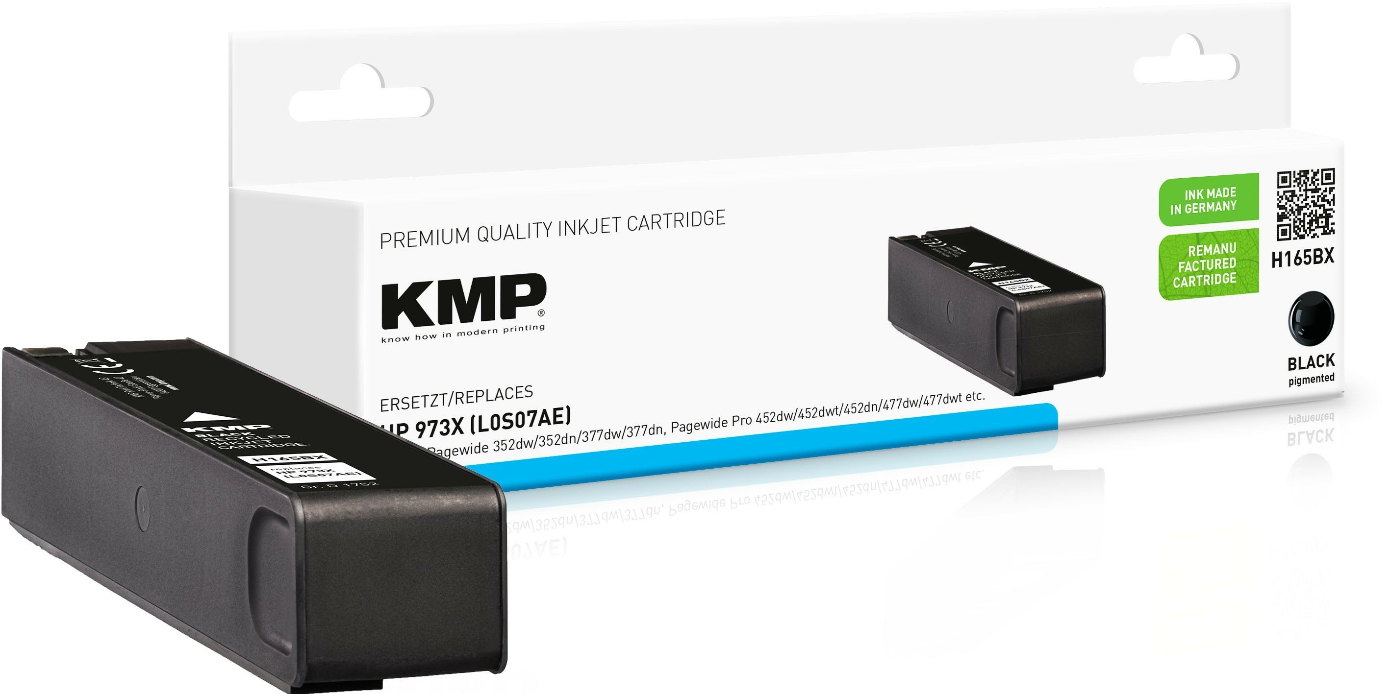 EAN 4011324218725 - KMP H165BX cartucho de tinta Compatible Alto rendimiento (XL) Negro imagen 1