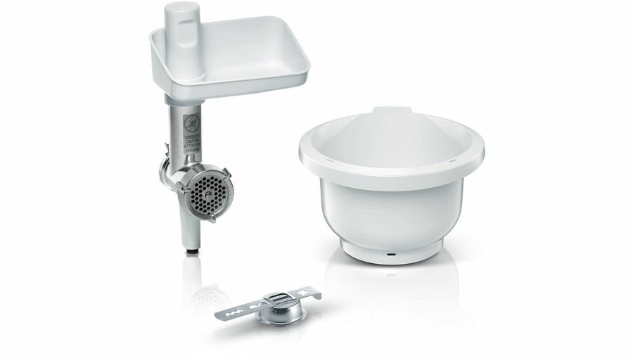 Picadora Accesorio Para De Carne Bosch Home Bakingsensation Set Muzs2bs Blanco, Para Procesador De Alimentos Mums2 Muzs2bs