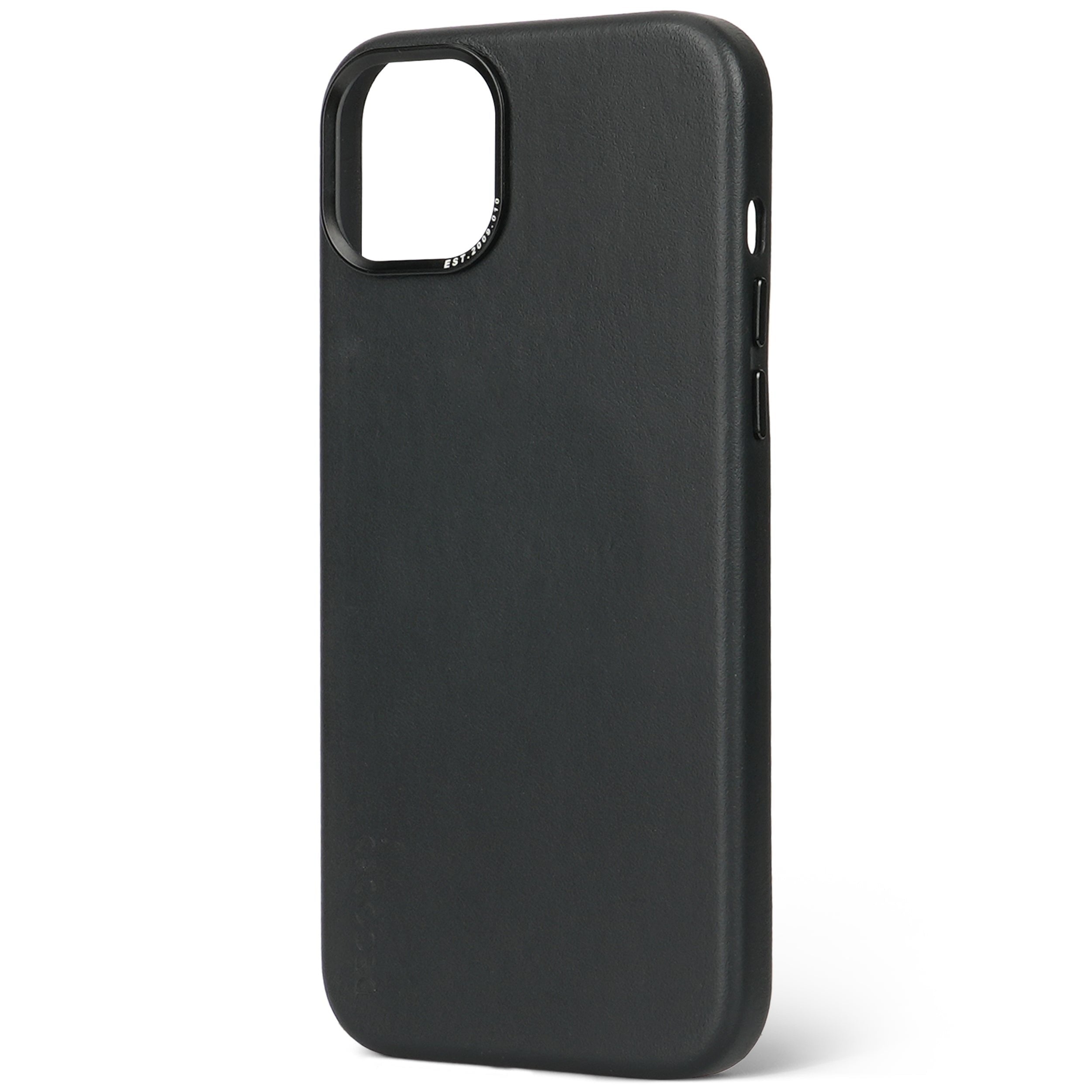 Decoded Leather Backcover For Iphone 15 Plus Black