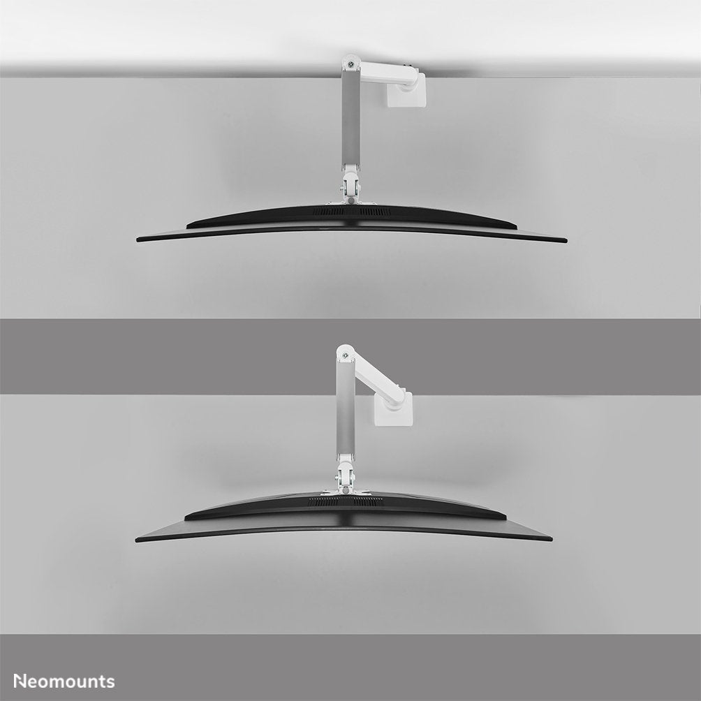 EAN 8717371441661 - Neomounts DS70PLUS-450WH1 soporte para monitor 124,5 cm (49") Escritorio Blanco imagen 6