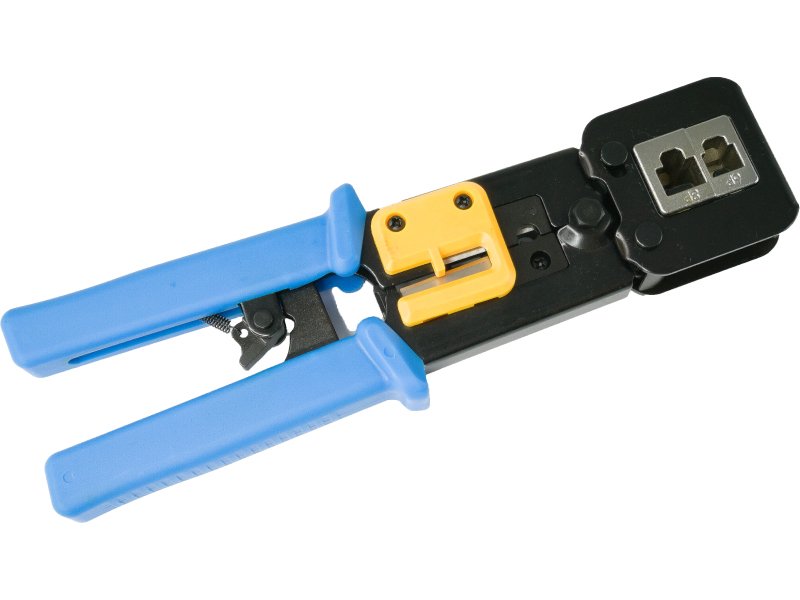 EAN 5901738559950 - Alantec NI040 crimpadora Herramienta para prensar Negro, Azul imagen 1