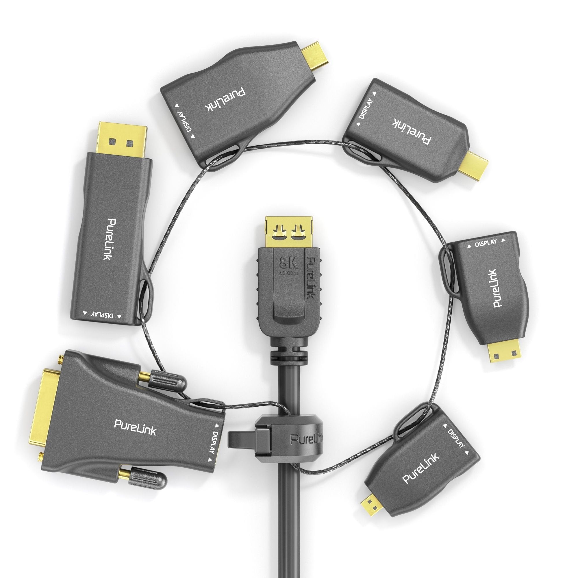 EAN 4251364723562 - PureLink IQ-AR210 cambiador de género para cable 6 x HDMI Negro, Oro imagen 3