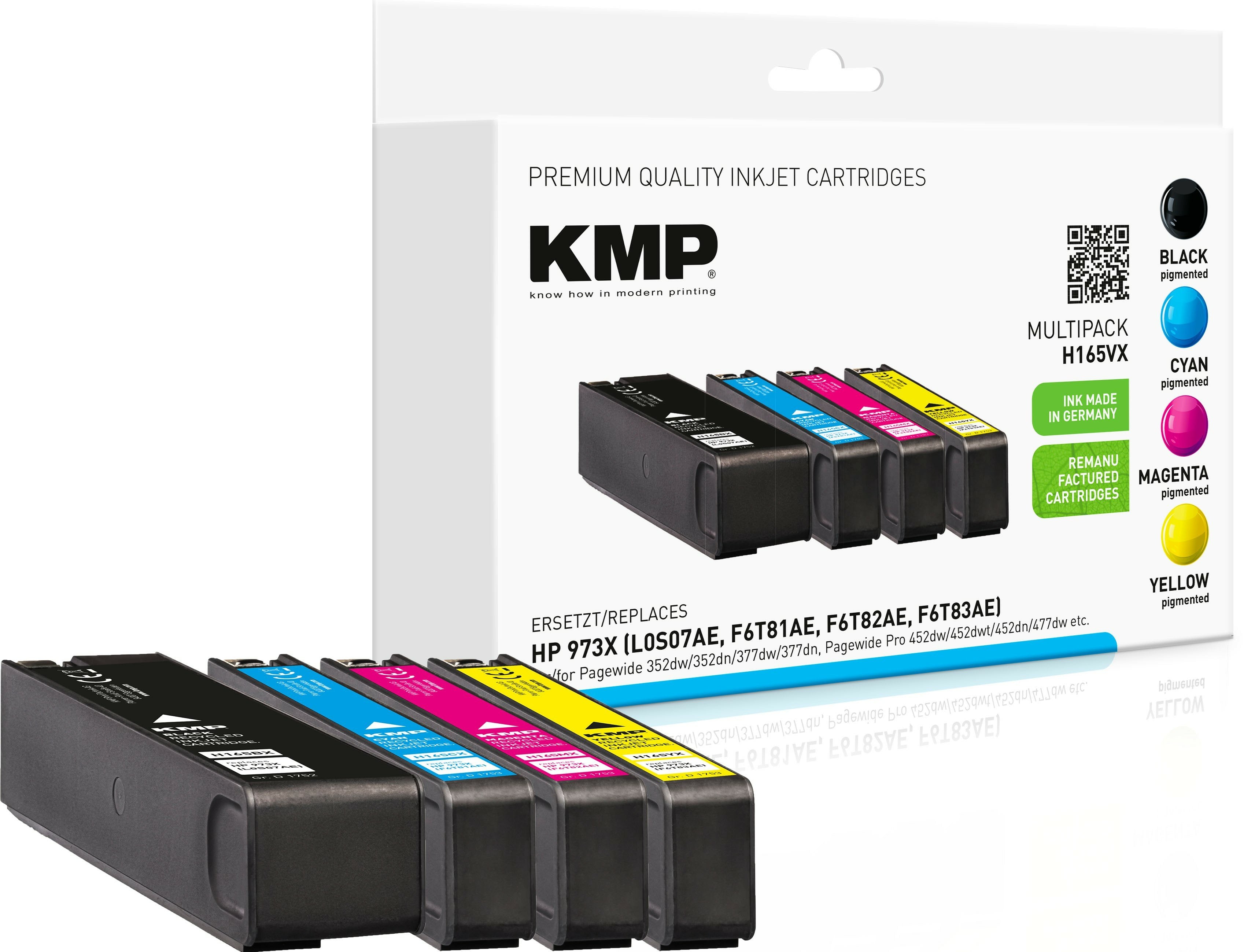 EAN 4011324371352 - KMP 1752,4005 cartucho de tóner 4 pieza(s) Compatible Negro, Cian, Magenta, Amarillo imagen 1