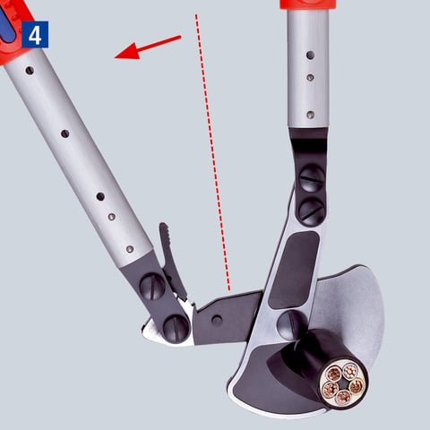 EAN 4003773071556 - Knipex 95 32 038 tijeras de electricista imagen 5