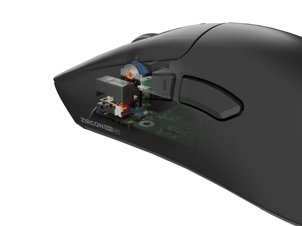 EAN 5901969449990 - GENESIS Zircon 880 Pro ratón Juego Mano derecha RF Wireless + Bluetooth + USB Type-C Óptico 30000 DPI imagen 13