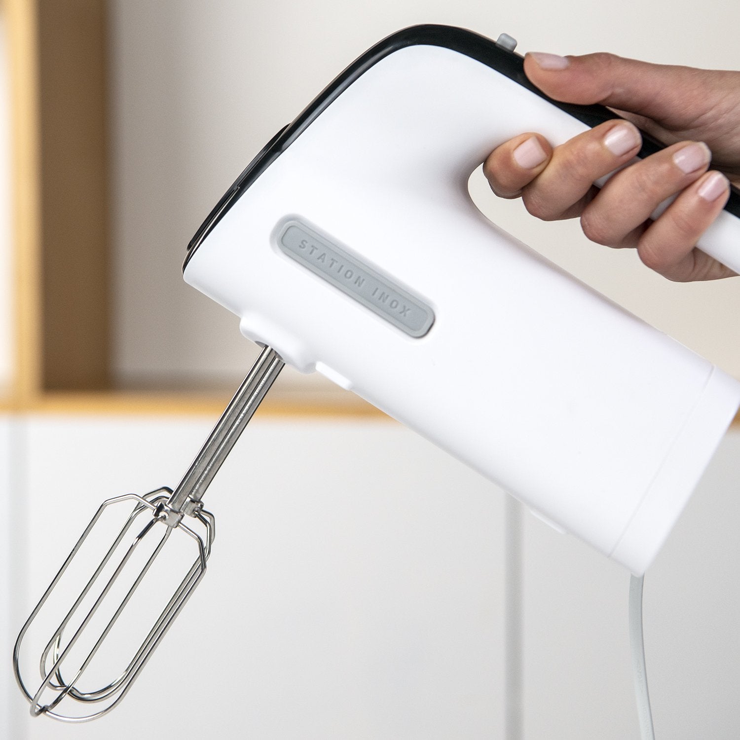 EAN 8414234135292 - Taurus Station Inox Batidora de mano 500 W Negro, Blanco imagen 8