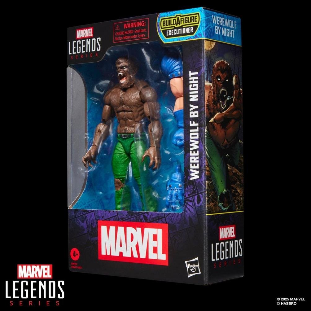 Figura Werewolf By Night Marvel Legends Series 15cm