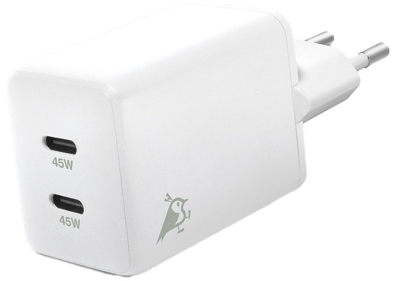 EAN 8716778931904 - Aqiila Chargebird W2 Universal Blanco Corriente alterna Carga rápida Interior imagen 1