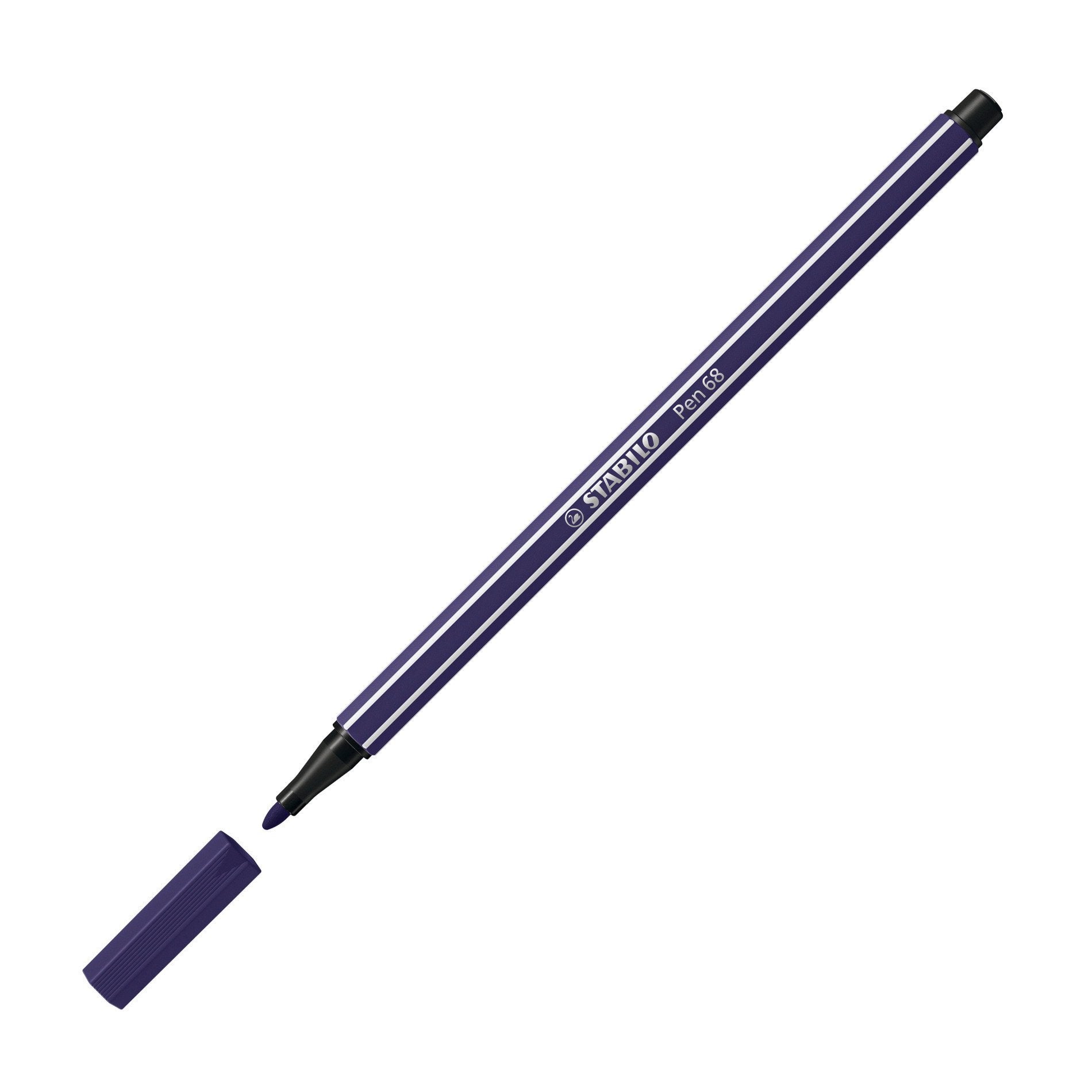 Stabilo Rotulador Pen 68 Azul Prusia Caja 10 Ud