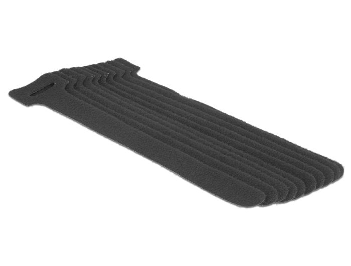EAN 4043619186860 - DeLOCK 18686 velcro Negro 10 pieza(s) imagen 2