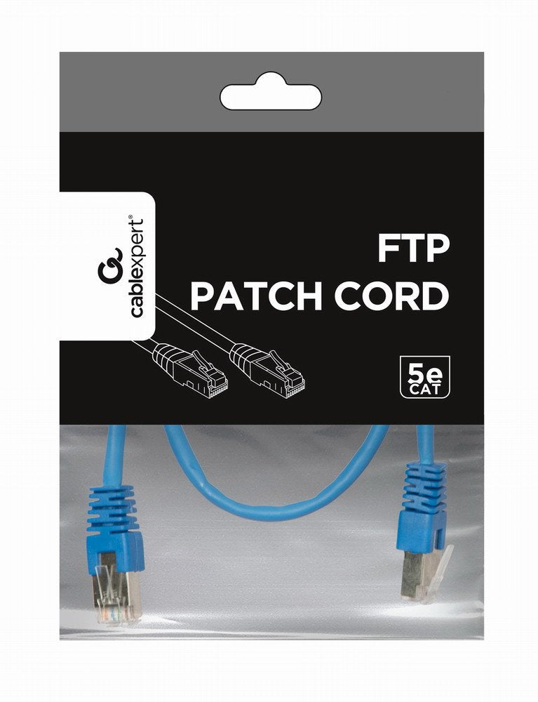 Gembird Cable De Red Cat.5e Ftp 0.5 Mts Azul